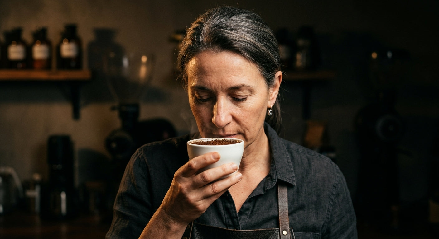 SCA Sensory Skills Intermediate — Professional cupping session at Tasse Coffee, Tokyo
